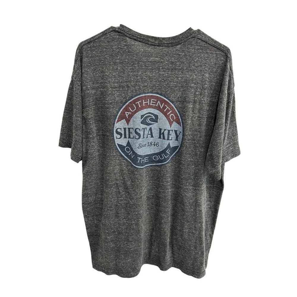 Stylemaster Authentic Siesta Key On The Gulf Graphic T Shirt Sz XXL Essentials